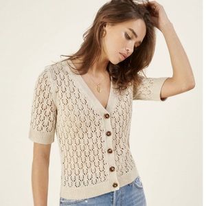 Reformation Pansy Cardigan